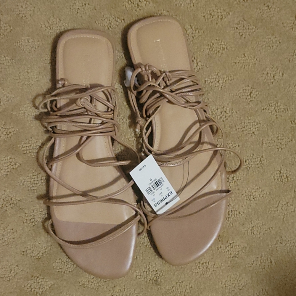 Lace-up Strappy Sandals